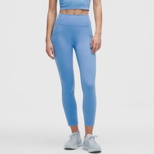 Lululemon Athletica Swift Speed High Rise Blue Leggings NWOT